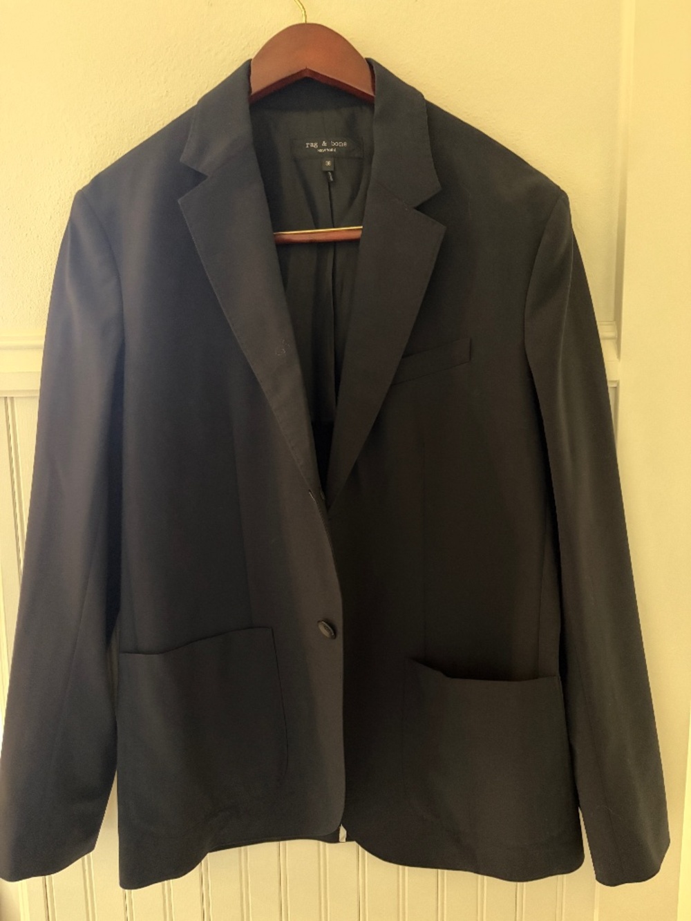 Rag and Bone Navy Blazer